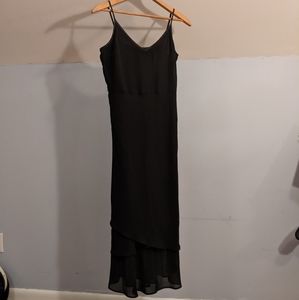 Black Spaghetti Strap Dress